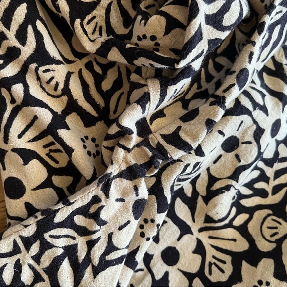 POEM blouse size S, block print cotton - Picture 5 of 5